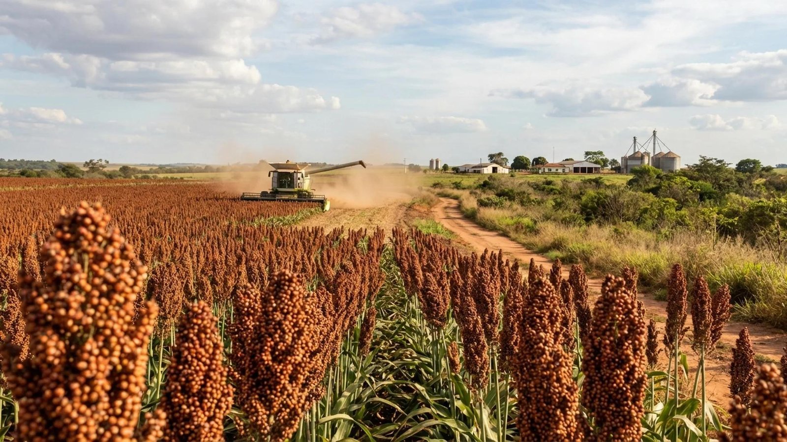 Brasil salta de 105 toneladas para quase 791 mil toneladas exportadas de sorgo entre janeiro e setembro